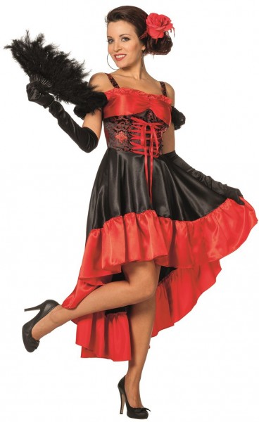 Disfraz de Moulin Rouge Show Girl para mujer