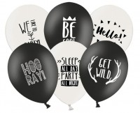 Vorschau: 6 Party all night Luftballons 30cm