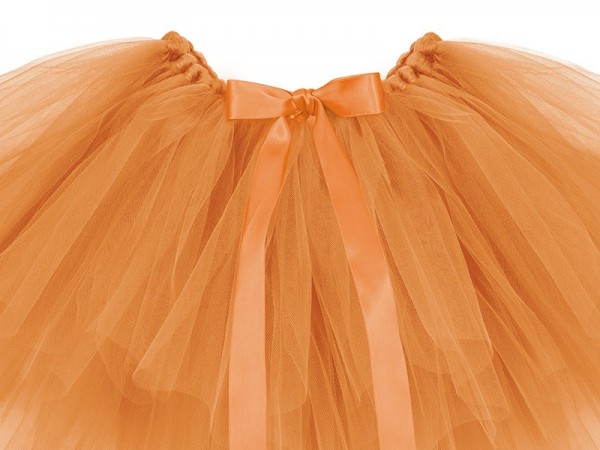 Orange tutu with bow 60 x 30cm 3