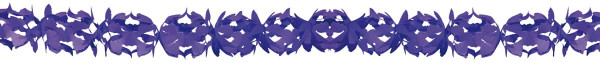Paper Garland Hoku Purple 6m