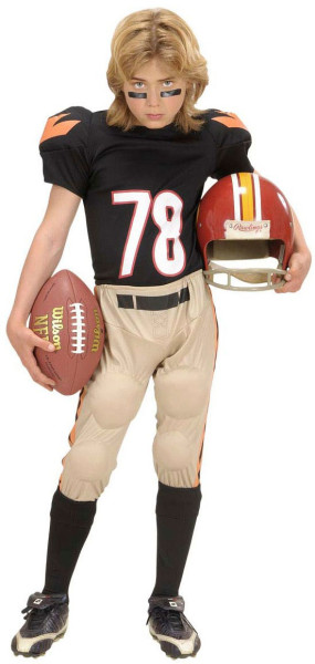 American Football Spieler Kinder Kostüm 3