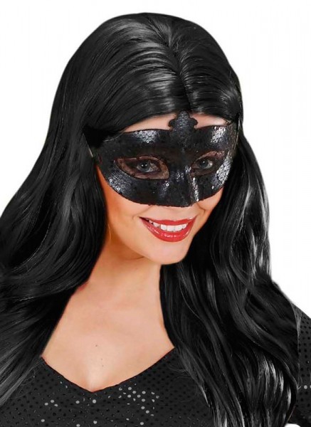 Mysterious eye mask with sequins 3