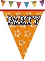 Preview: Colorful party pennant chain