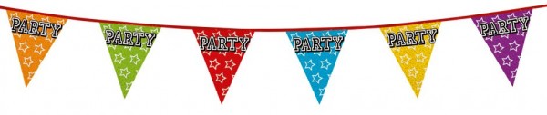 Colorful party pennant chain 2