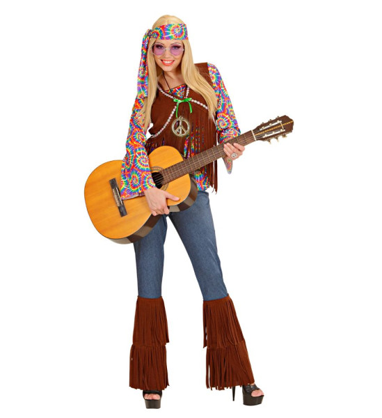 Hippie Damen Classic Kostüm 4