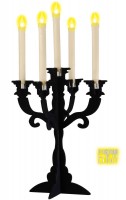 Anteprima: Dinner Candles Moonlight White Electric 2 pezzi