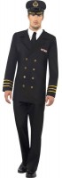 Vista previa: Elegante disfraz de oficial de la marina para hombre