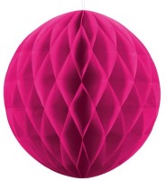 Honeycomb ball Lumina magenta 40cm