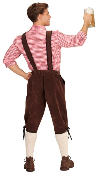Pantalón tradicional marrón caballero 4