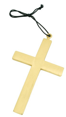 Cadena de protección con colgante de cruz