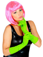 Vorschau: Elegante Neon-Grüne Handschuhe