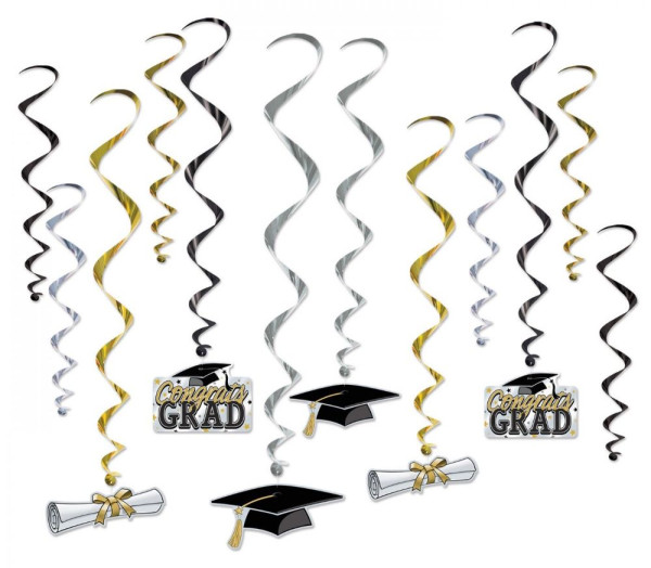 Spiral Hanger Grad Congrats