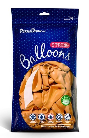 50 Ballons Mandarinenorange 27cm 2