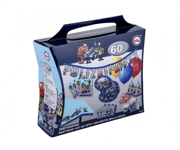 Police operation party set 60 pieces