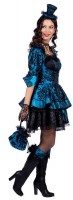 Voorvertoning: Blauwe barokke jurk Aurelia