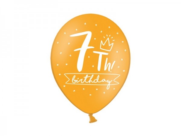 50 Luftballons zum 7.Geburtstag 2