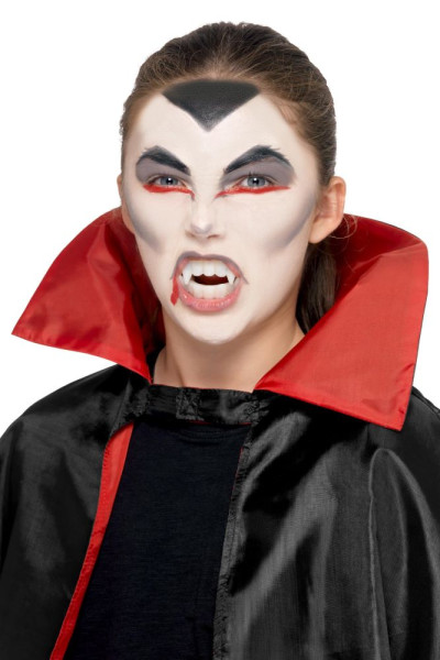 Vampire make-up set with teeth for children