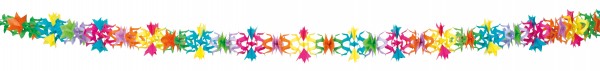 Colorful beach party garland 6 m