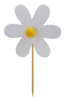 12 Little Flower Cupcake Toppers