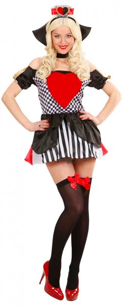 Queen of hearts ladies costume