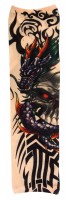 Preview: Skull dragon tattoo sleeve unisex