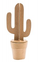 Vista previa: Figura decorativa de cactus para diseñar tú mismo 18,5cm
