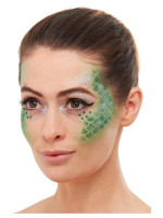 Vista previa: Set de maquillaje de serpiente en verde