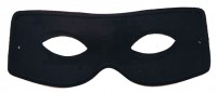 Schwarze Gangster Augenmaske