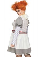 Förhandsgranskning: Skräck Clown Damer Plus Size kostym