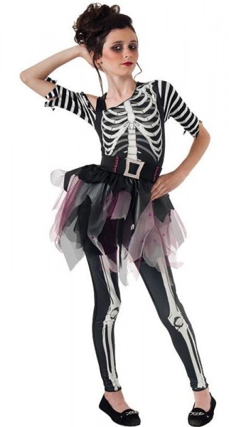 Słodki kostium baletnicy na Halloween