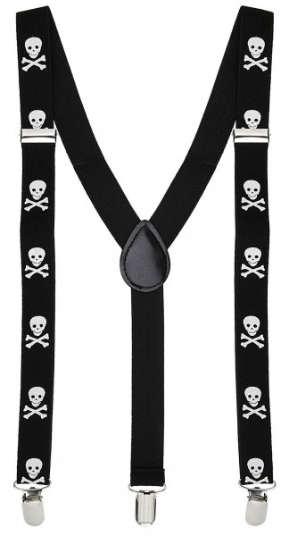 Skull suspenders