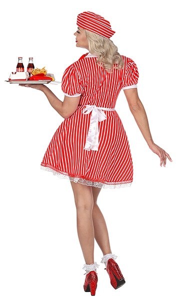 Kostium kelnerki z lat 50
