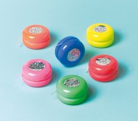 Børns fødselsdagsfest broket yo-yo sjovt 12 stykker