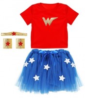Voorvertoning: Little Wonder Girl kinderkostuum