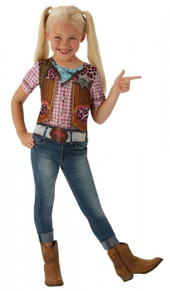 Chemise enfant imprimé cowgirl Sarah