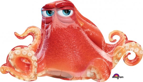 Foil Balloon Hitta Dory Octopus Hank Figur