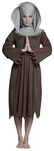 Eerie søster nonne kostume