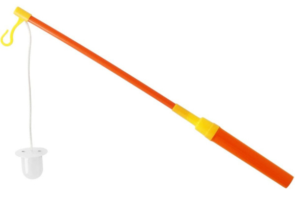 Pomarańczowo-żółta latarnia kij 39cm