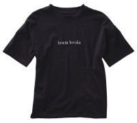 T-Shirt Team Bride Größe L in Schwarz