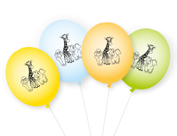 9 impreza w balonach w zoo