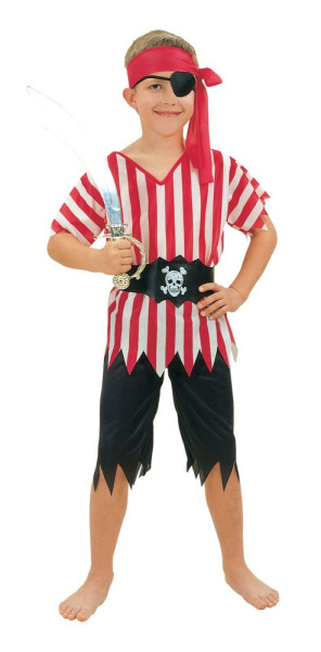 Disfraz del pirata Paul para niños