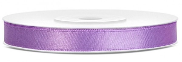 25m Satin Geschenkband Lavendel 6mm breit