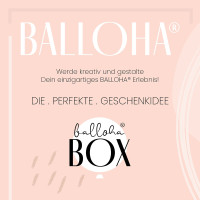 Vorschau: Balloha Geschenkbox DIY Herzlich Willkommen XL