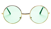 Förhandsgranskning: Gröna hippie Lennon glasögon