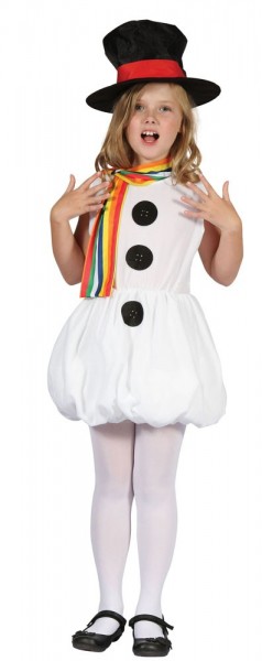 Snow girl child costume