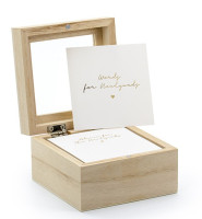 Preview: Card box guest book Lovely Message