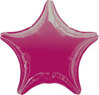 Sparkling Star Ballon fuchsia