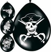 Pirates Sea Latexballons 8 Stk