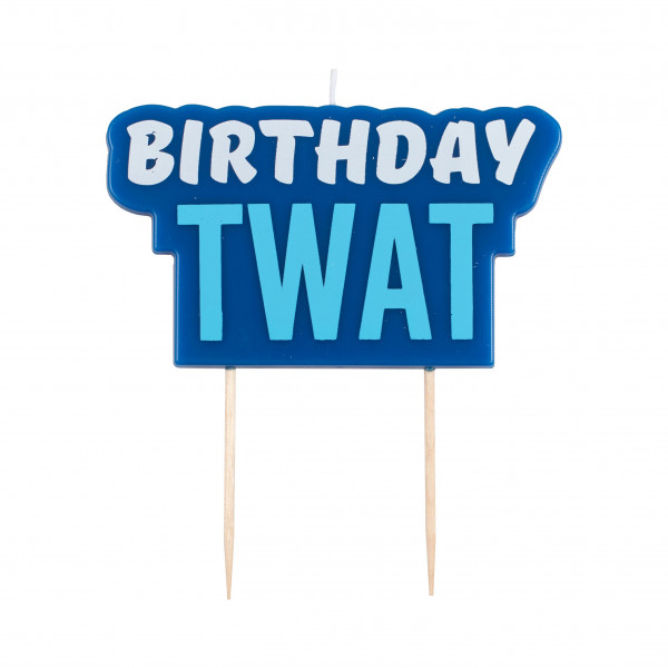 Nasty Birthday Twat Tortenkerze