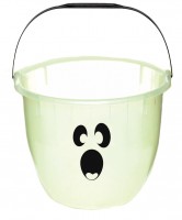 Lichtgevende snoepemmer voor Halloween Little ghost Boo